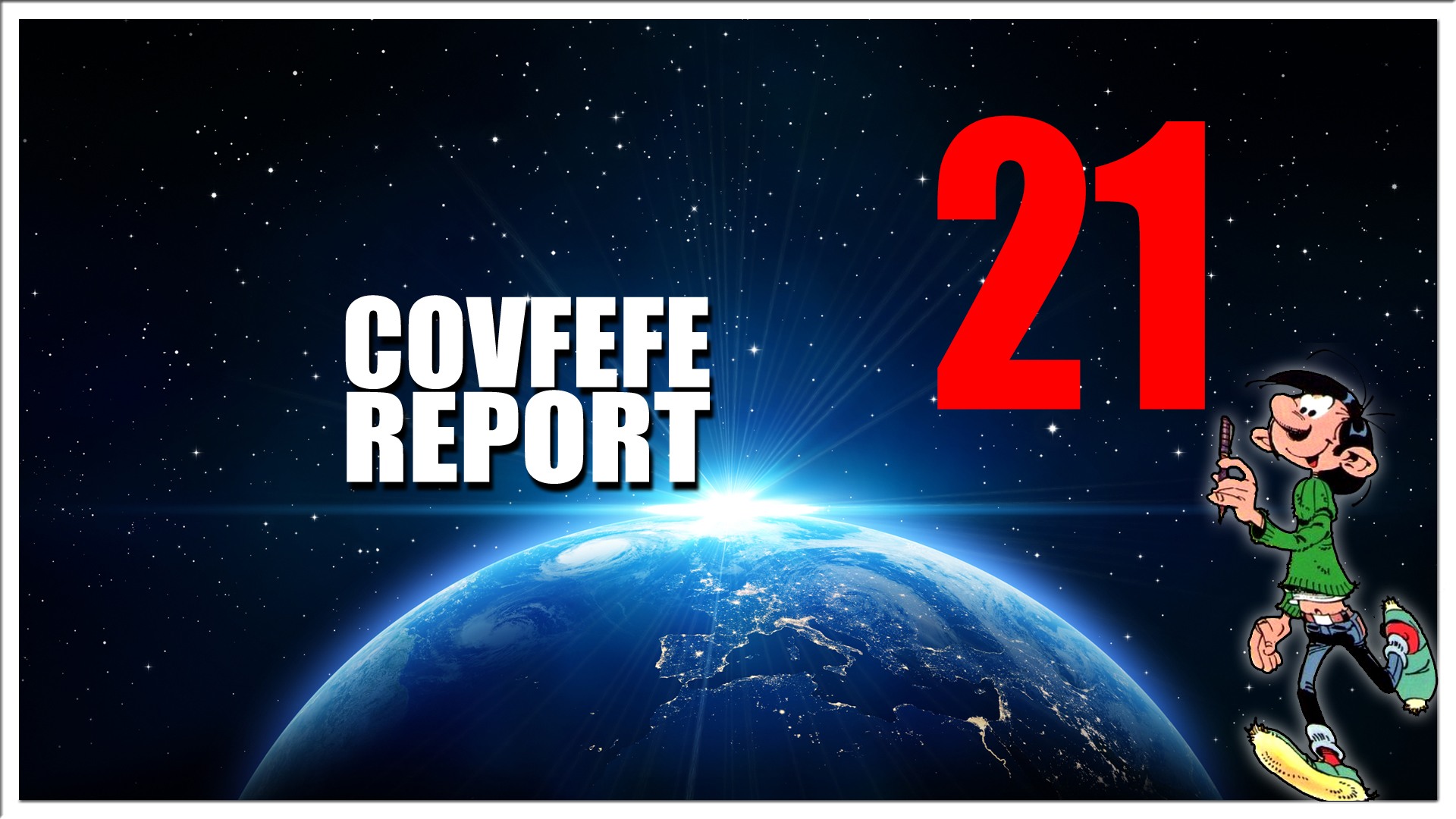 Covfefe Report 21- Thrive, Cornelis Moerman, Patriot Act