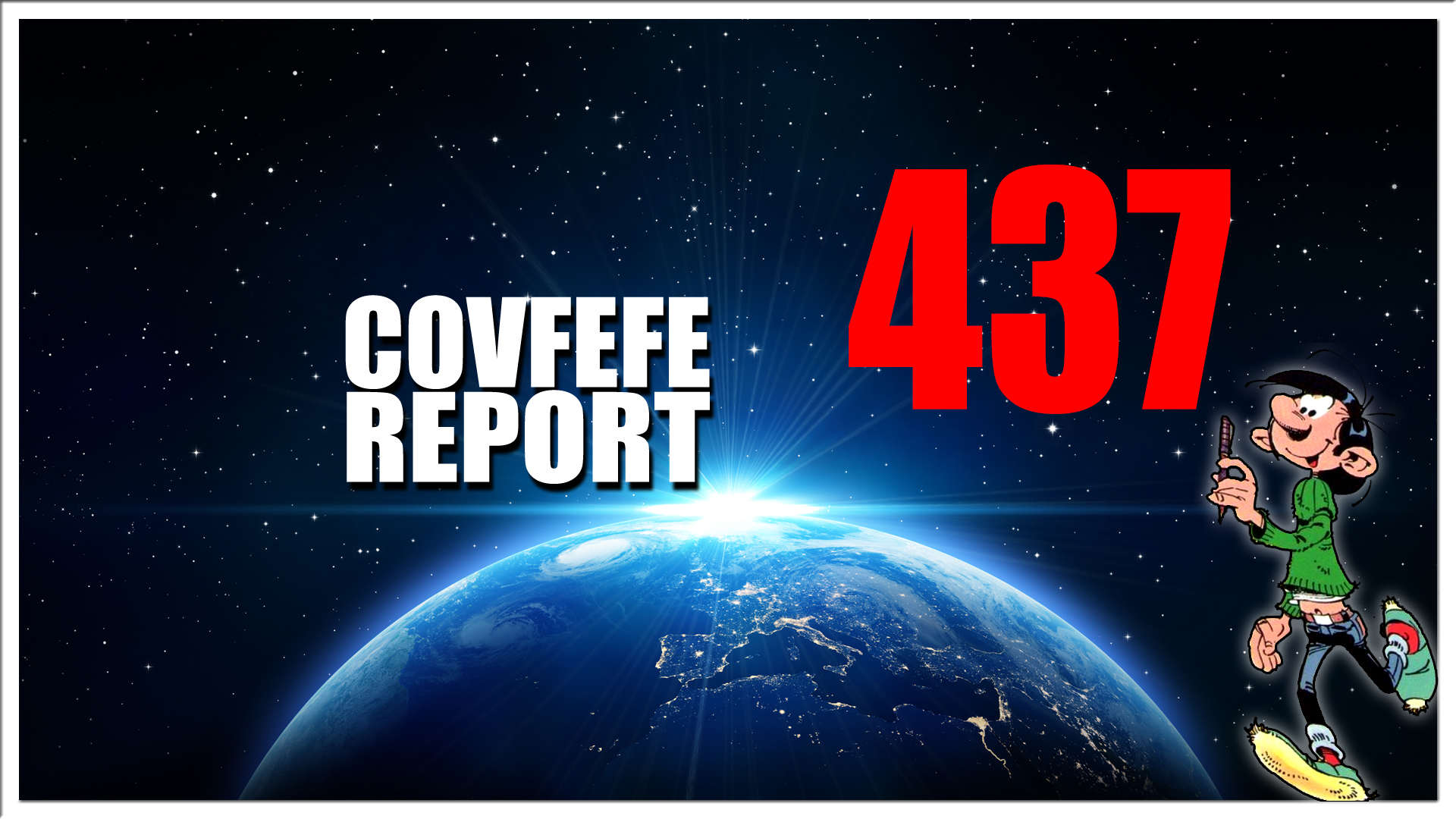 Covfefe Report 437. Misspellings matters, April Showers